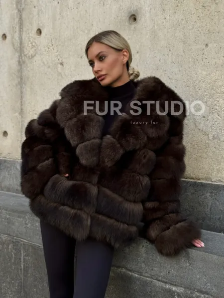 Шуба под соболь - фото 7