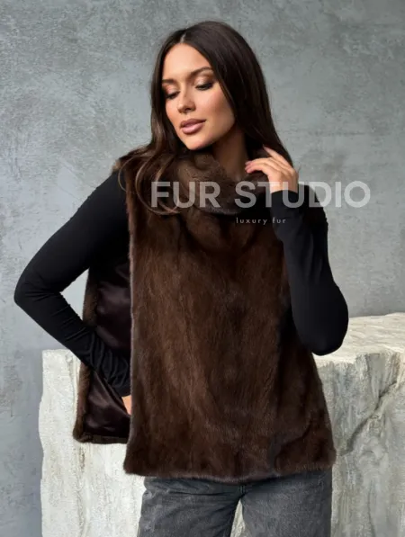 Манишка для женщин - норковая - фото 0