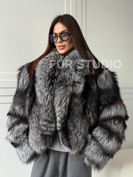Женская шуба из чернобурки Winter Lover - фото 15
