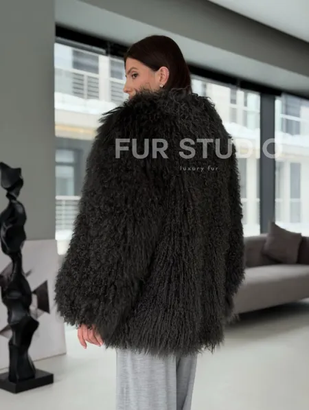 Шубка из ламы - фото 9