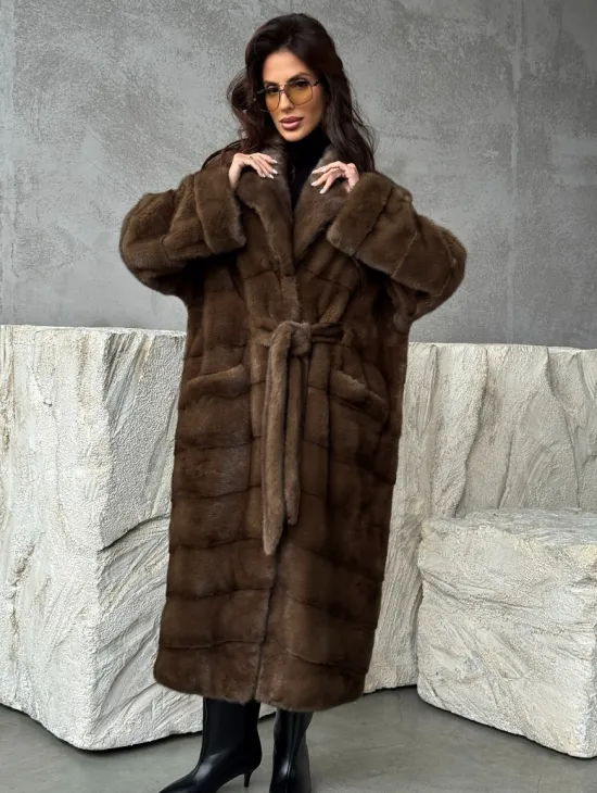 Норковая шуба 2026 - фото 7