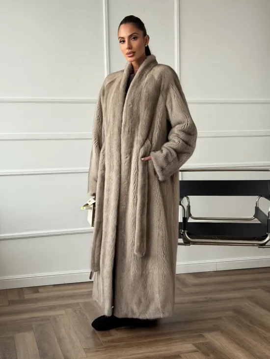 Норковая шуба - фото 9