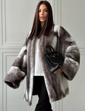 Натуральная шуба из норки крестовки Premium - фото 6