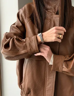 Стильная кожаная куртка - фото 2